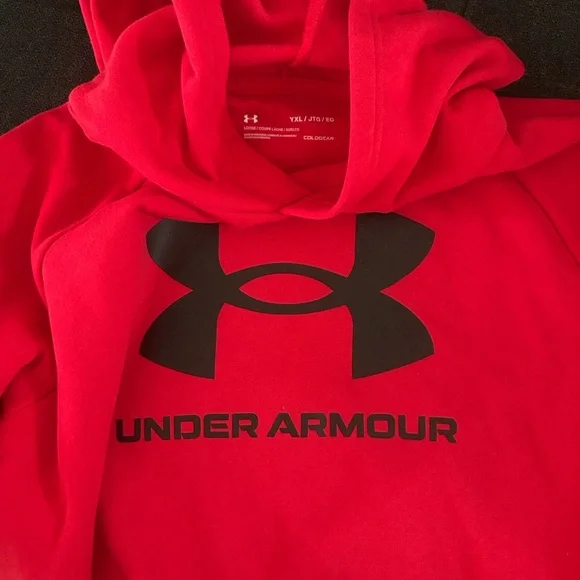 NWOT Under Armour Hoodie with Emblem - Picture 4 of 4